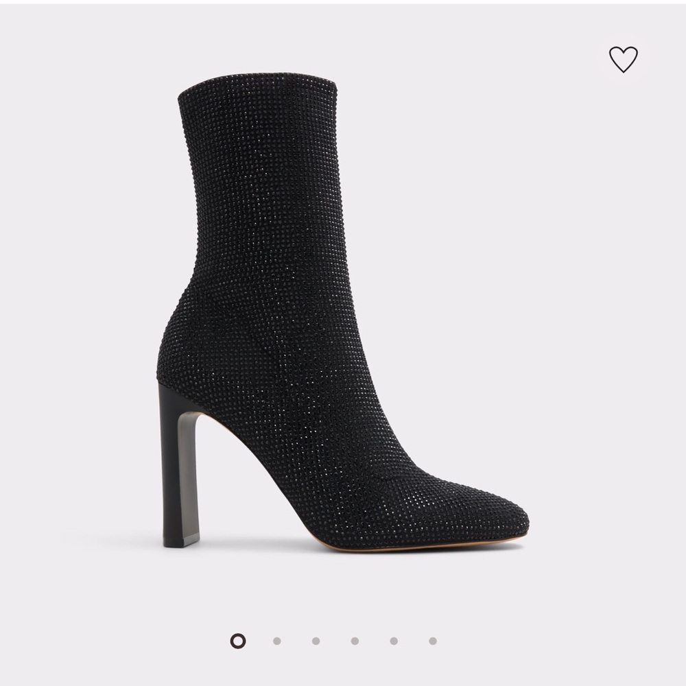 Aldo Faelora Heeled Boot in Other Black